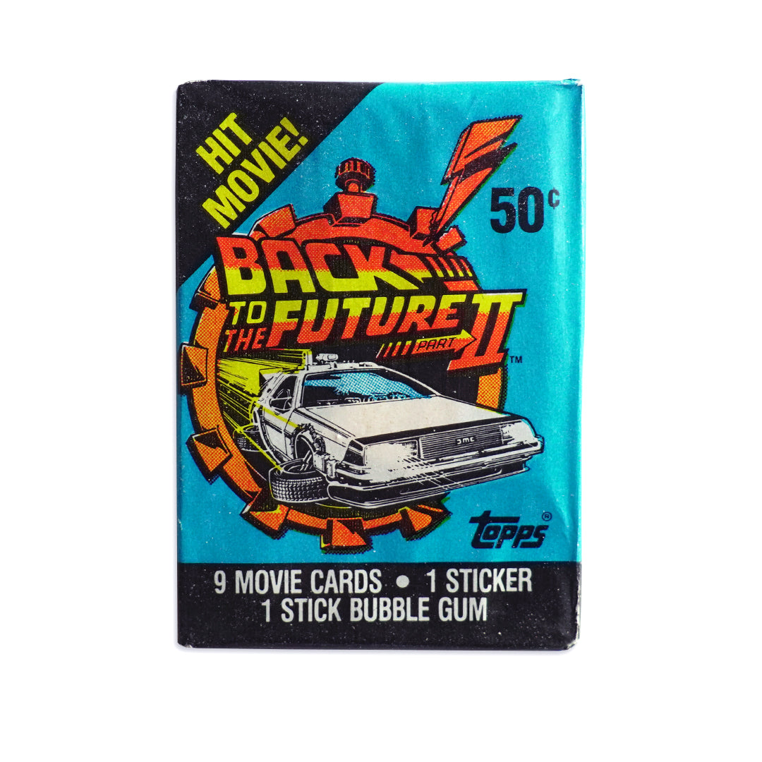 Back to the Future 2 Movie Trading Card Pack (1989) – Film Pin Society