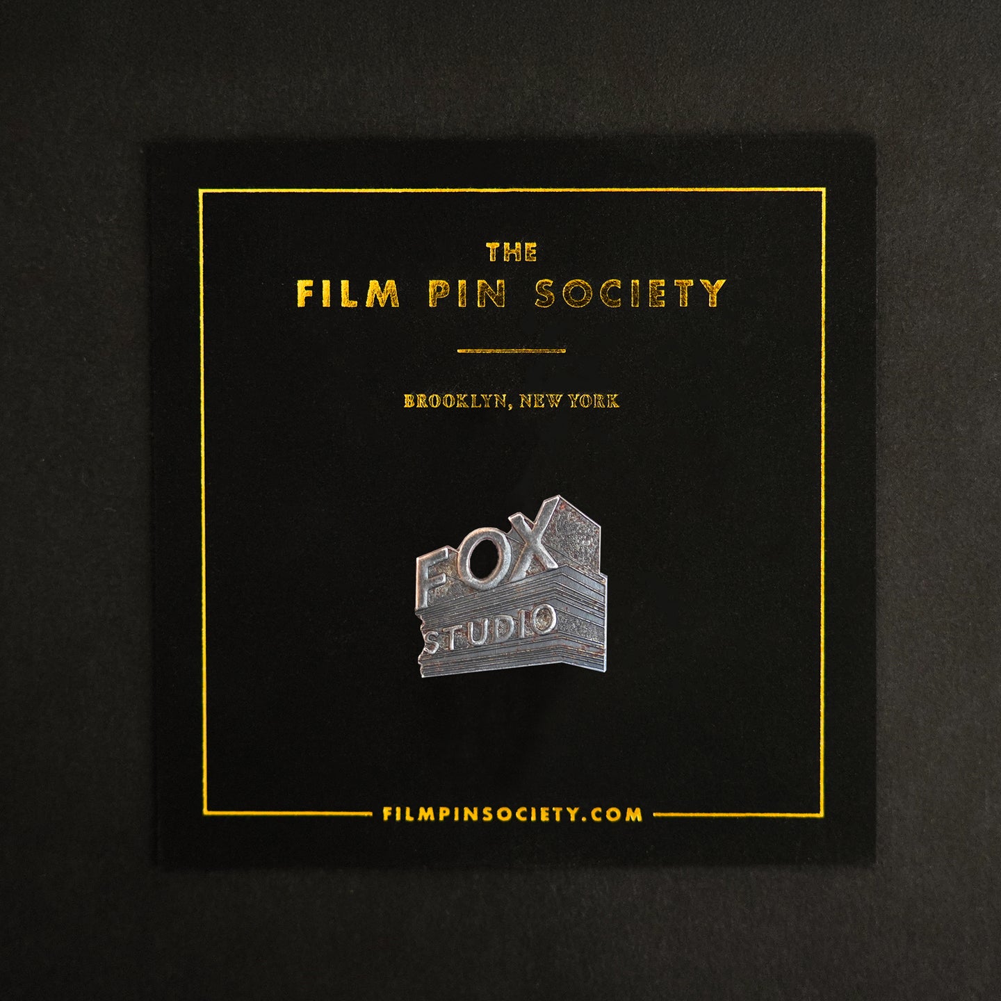 Vintage Fox Studio Pin