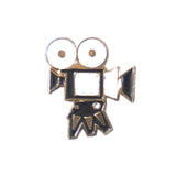 Vintage Mini White Camera Pin