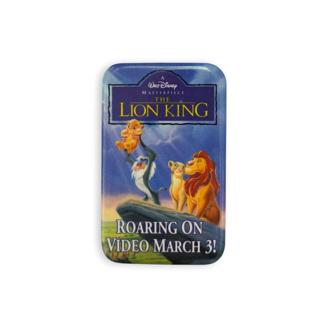 Vintage The Lion King Movie Pin Badge