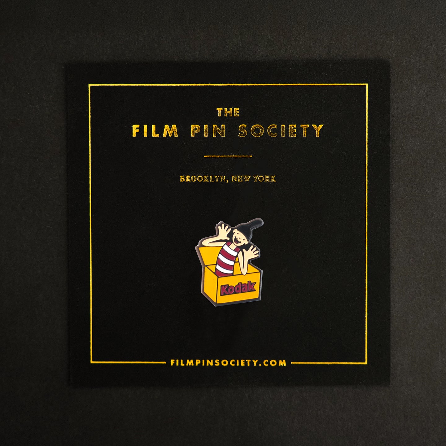 Vintage Kodak Box Pin