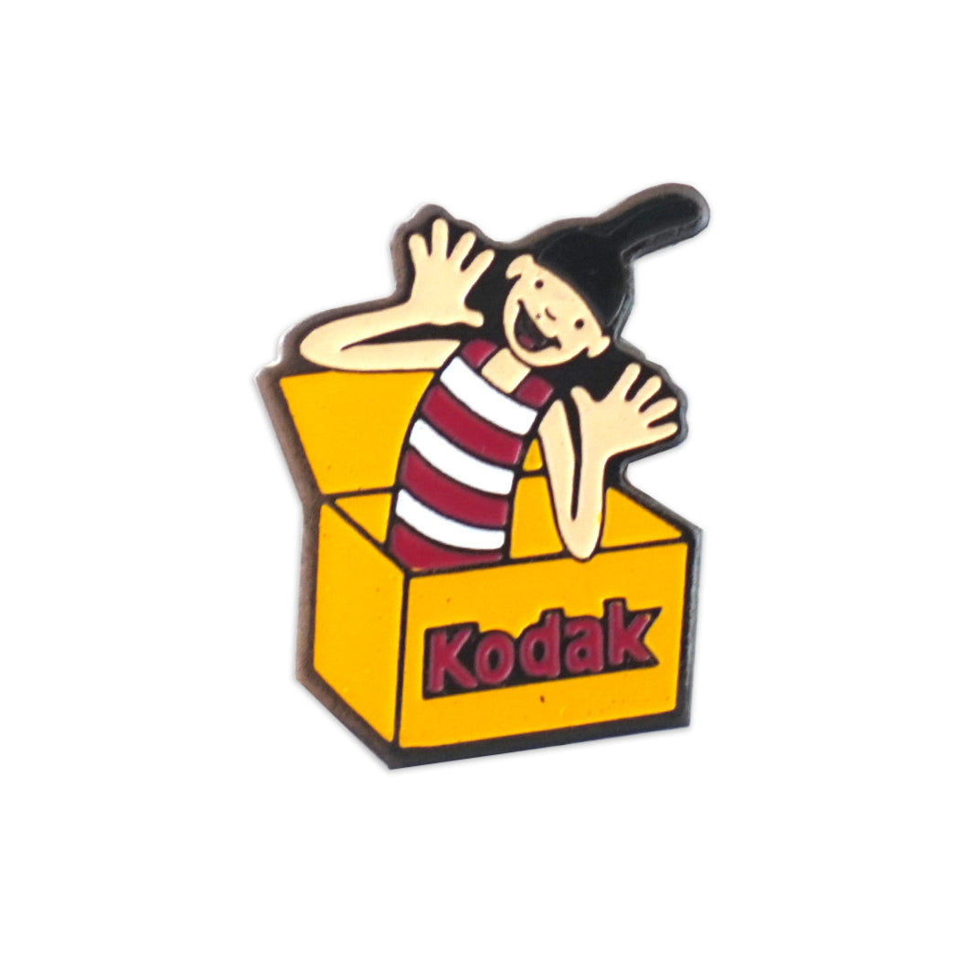 Vintage Kodak Box Pin