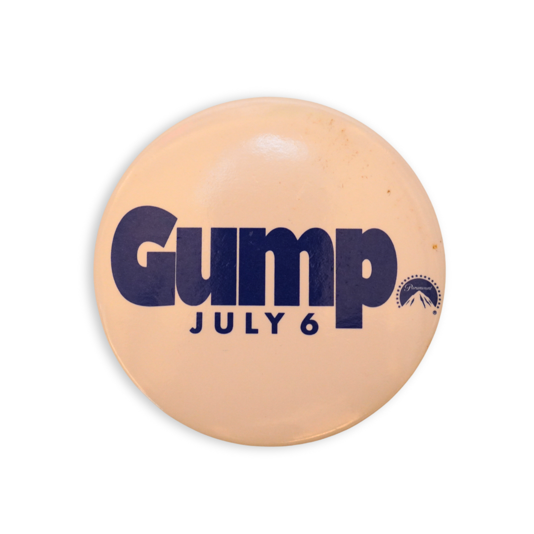 Vintage Forrest Gump Movie Pin Badge