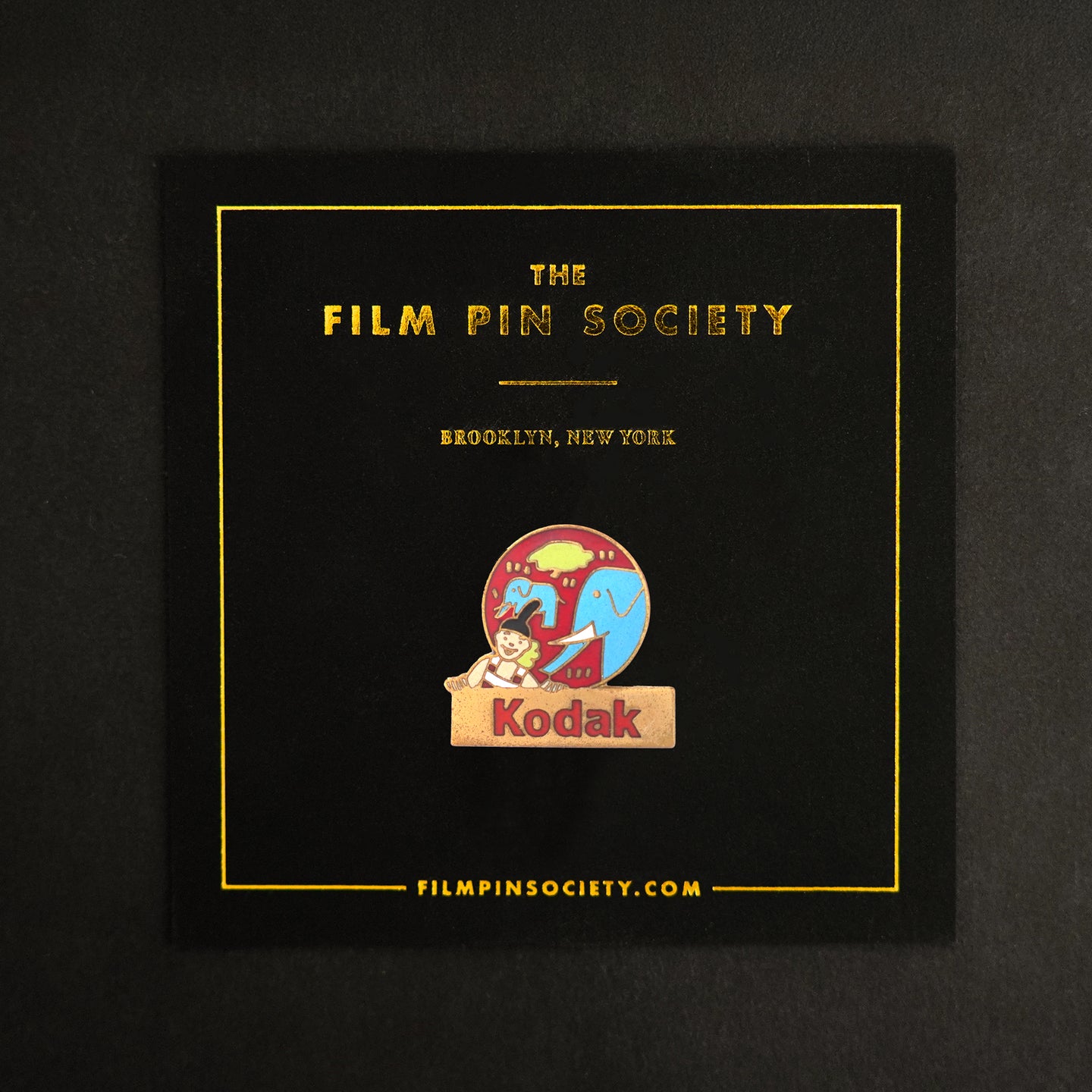 Vintage Kodak Elephant Pin