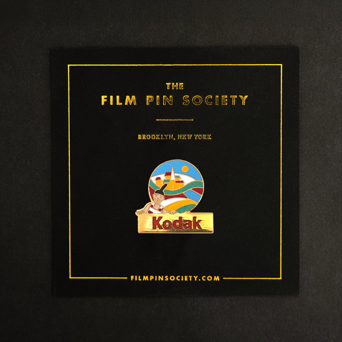 Vintage Kodak Landscape Pin
