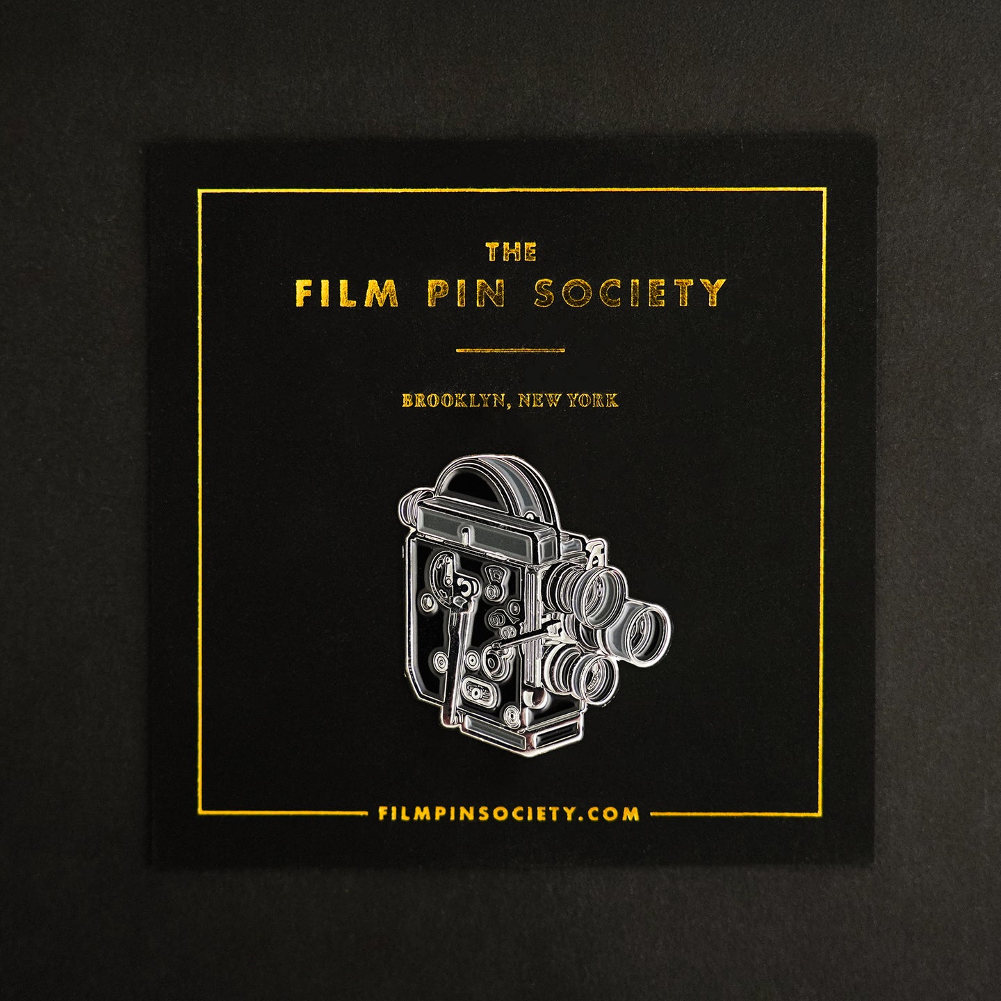 16mm Film Camera Enamel Pin