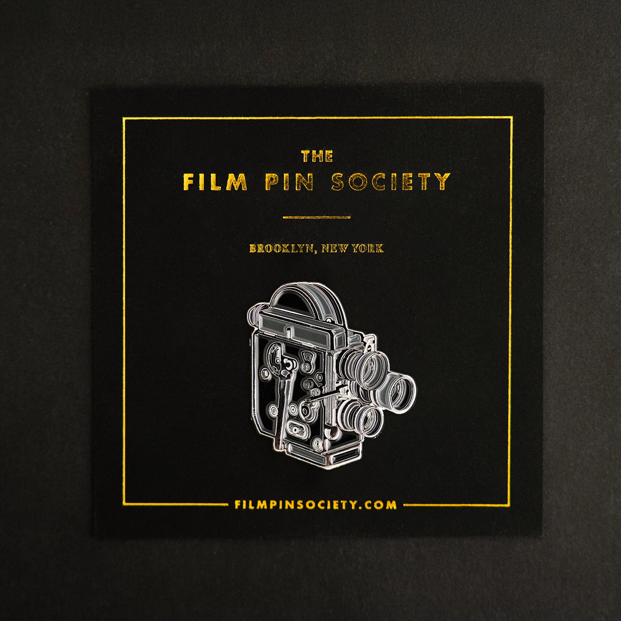 16mm Film Camera Enamel Pin