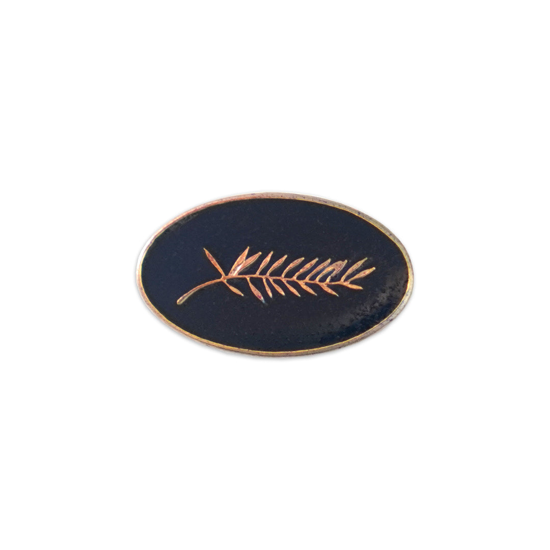 Vintage Cannes Logo Laurel Pin