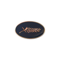Vintage Cannes Logo Laurel Pin