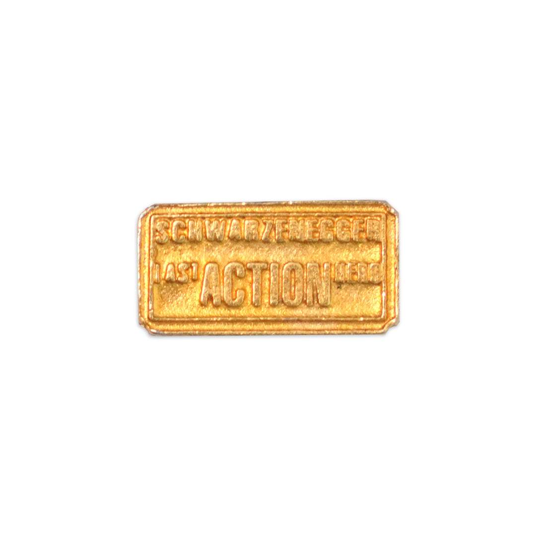 Vintage Last Action Hero Movie Pin