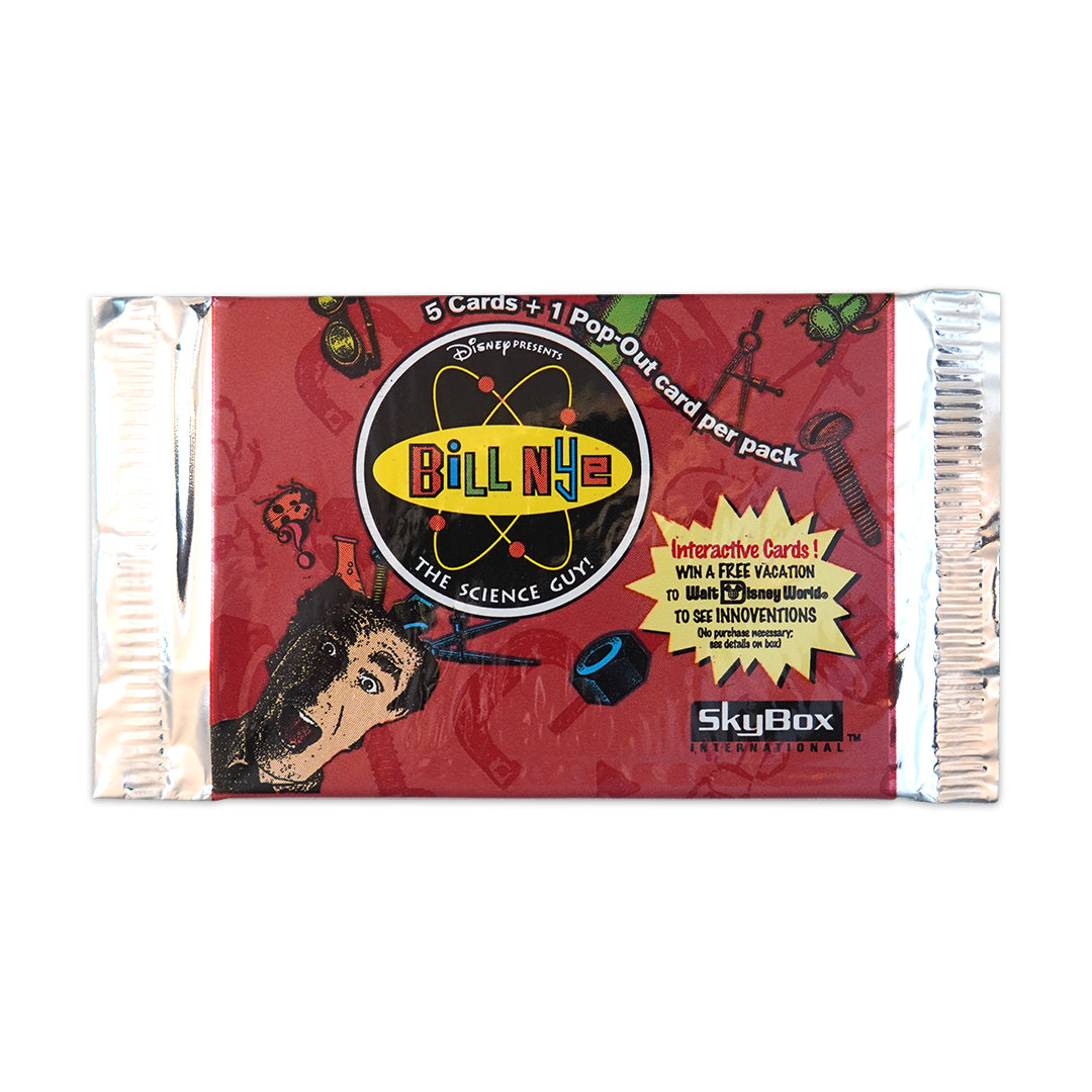 Vintage Bill Nye The Science Guy Card Pack (1995)
