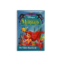 Vintage Little Mermaid Movie Pin Badge