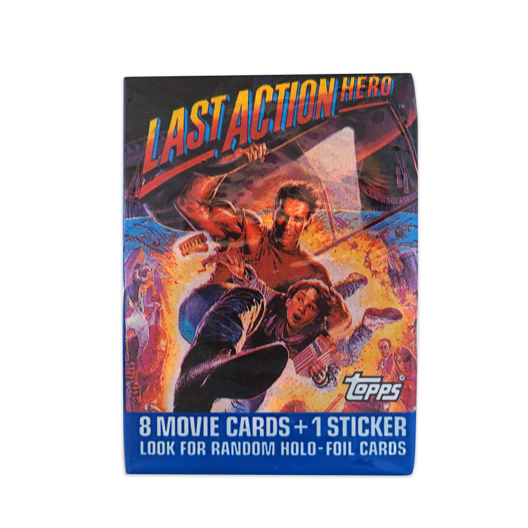 Vintage Last Action Hero Movie Trading Card Pack (1993)