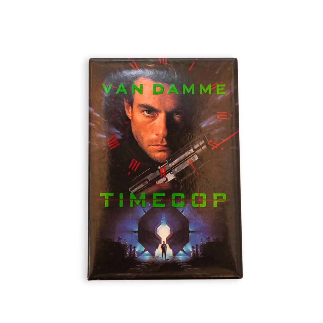 Vintage Timecop Movie Pin Badge
