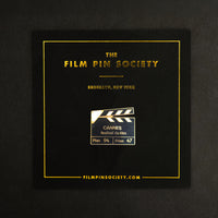 Vintage Cannes Black & White Clapper Pin