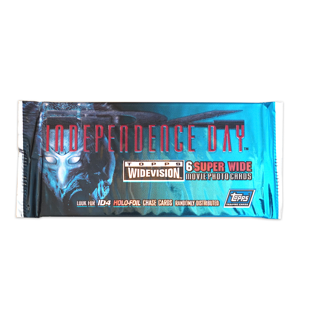 Vintage Independence Day Movie Trading Card Pack (1996)
