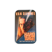 Vintage Hard Target Movie Pin Badge