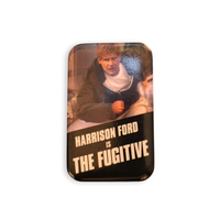Vintage The Fugitive Movie Pin Badge
