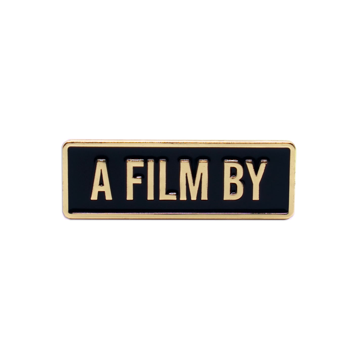 A Film by Credit Enamel Pin