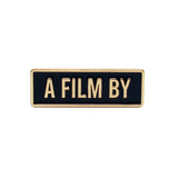 A Film by Credit Enamel Pin