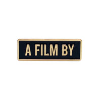 A Film by Credit Enamel Pin