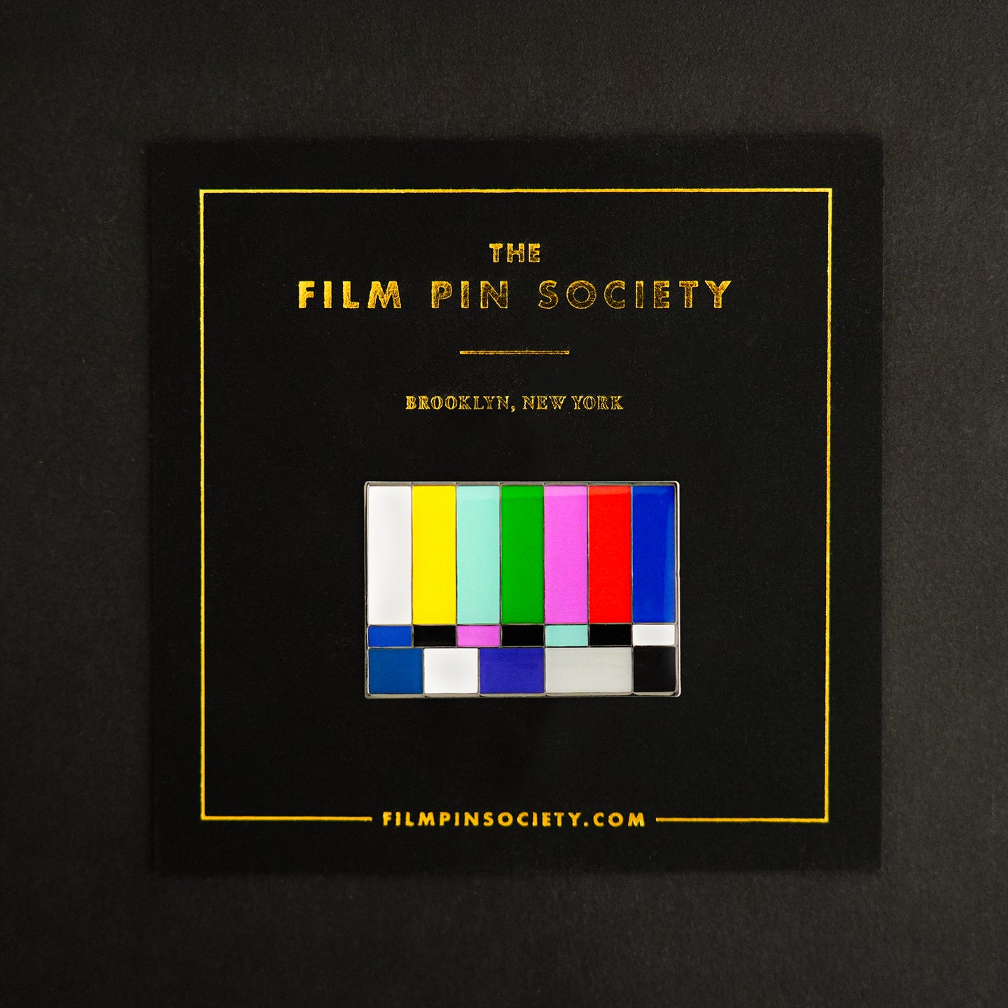 Bars and Tone Enamel Pin