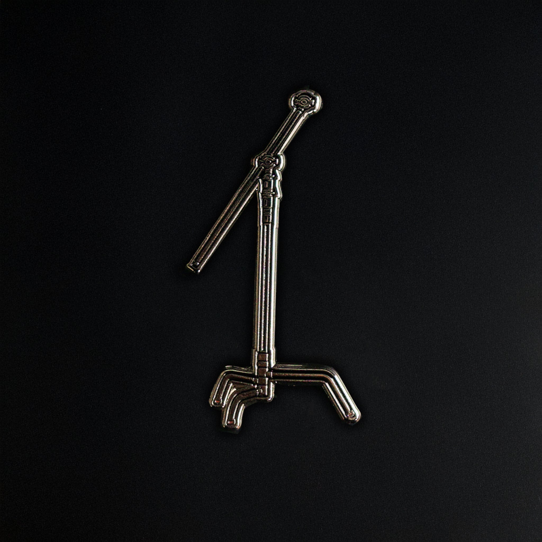 C-Stand Enamel Pin