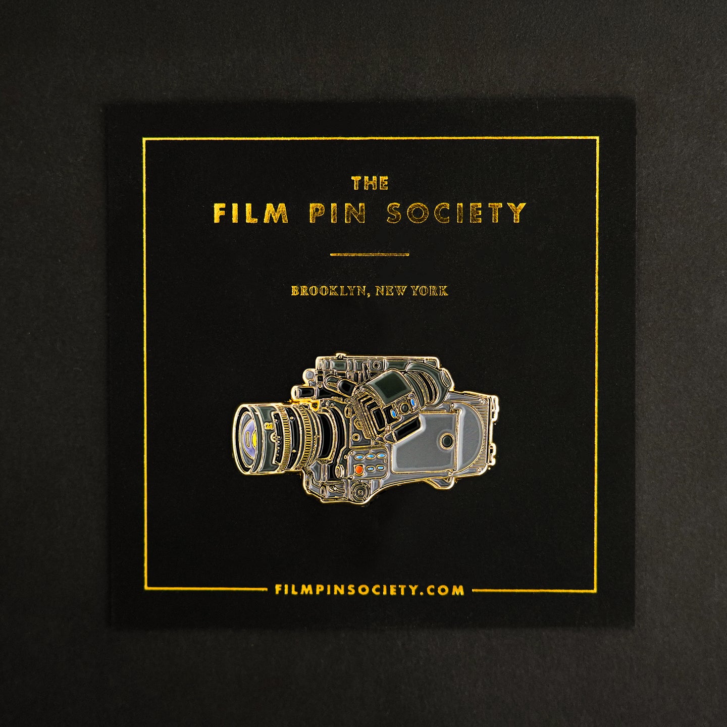 Cine Camera Enamel Pin
