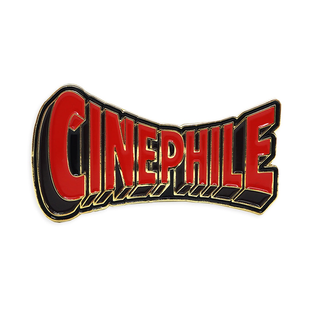 Cinephile Enamel Pin