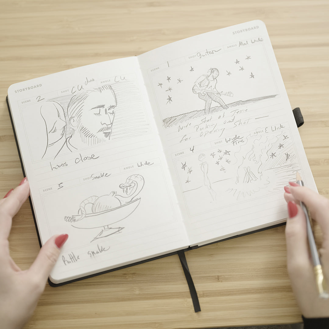 Productivity Bundle (Storyboard Sticky Notes & Creative Workbook)