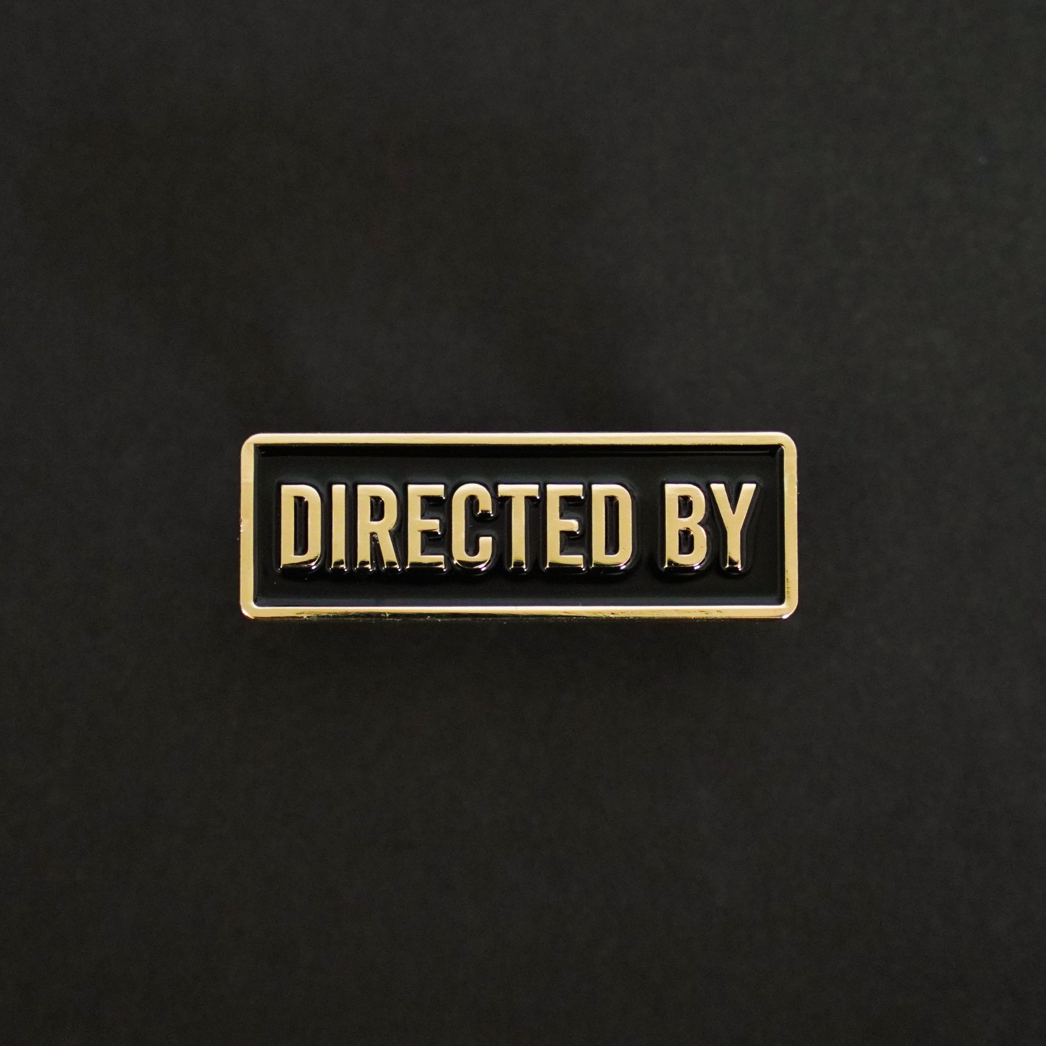 Directed by Credit Enamel Pin