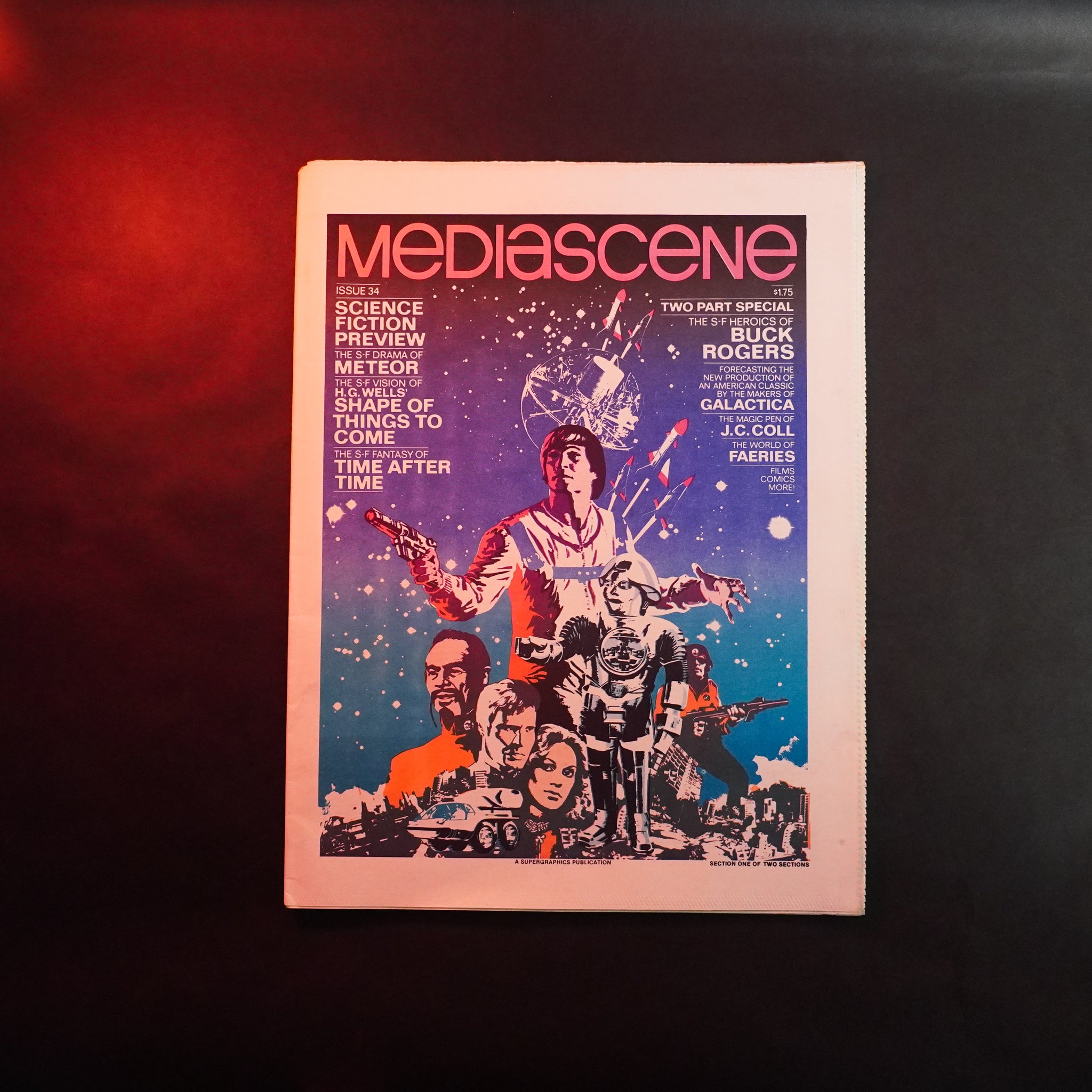 Vintage Mediascene Magazine: Issue 34 Buck Rogers (1978)