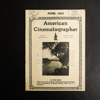 Vintage American Cinematographer Magazine (June 1927)