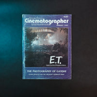 Vintage American Cinematographer E.T. ( January 1983)