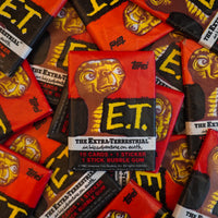 Vintage E.T. Movie Trading Card Pack (1982)