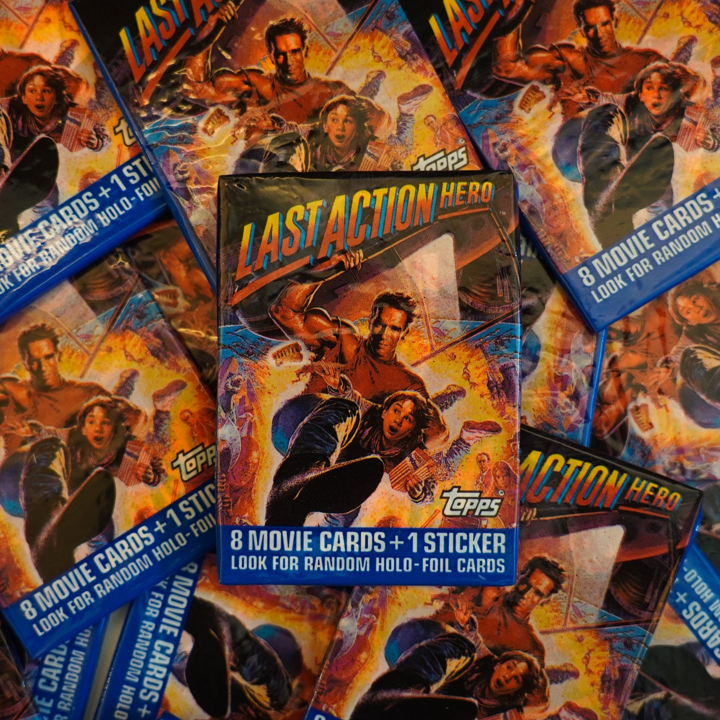 Vintage Last Action Hero Movie Trading Card Pack (1993)