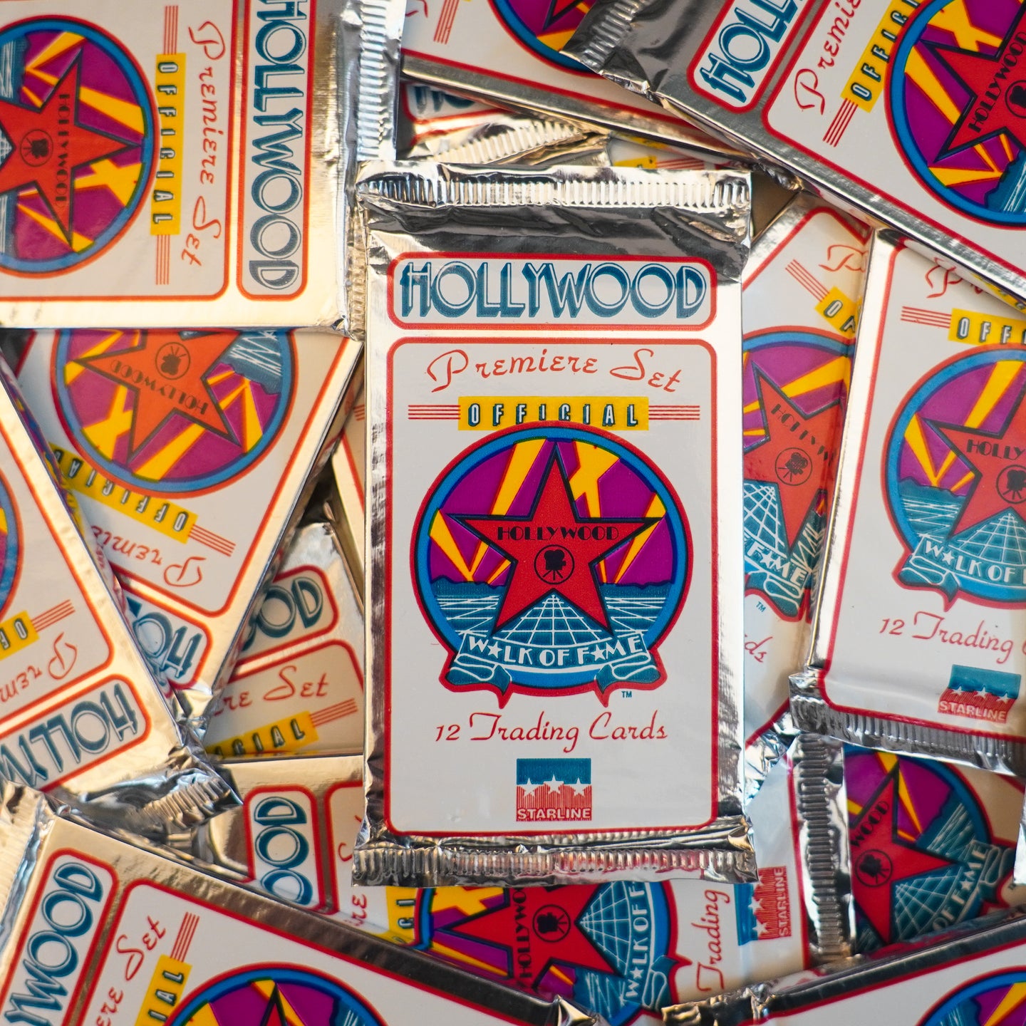 Vintage Hollywood Premiere Movie Trading Card Pack (1991)