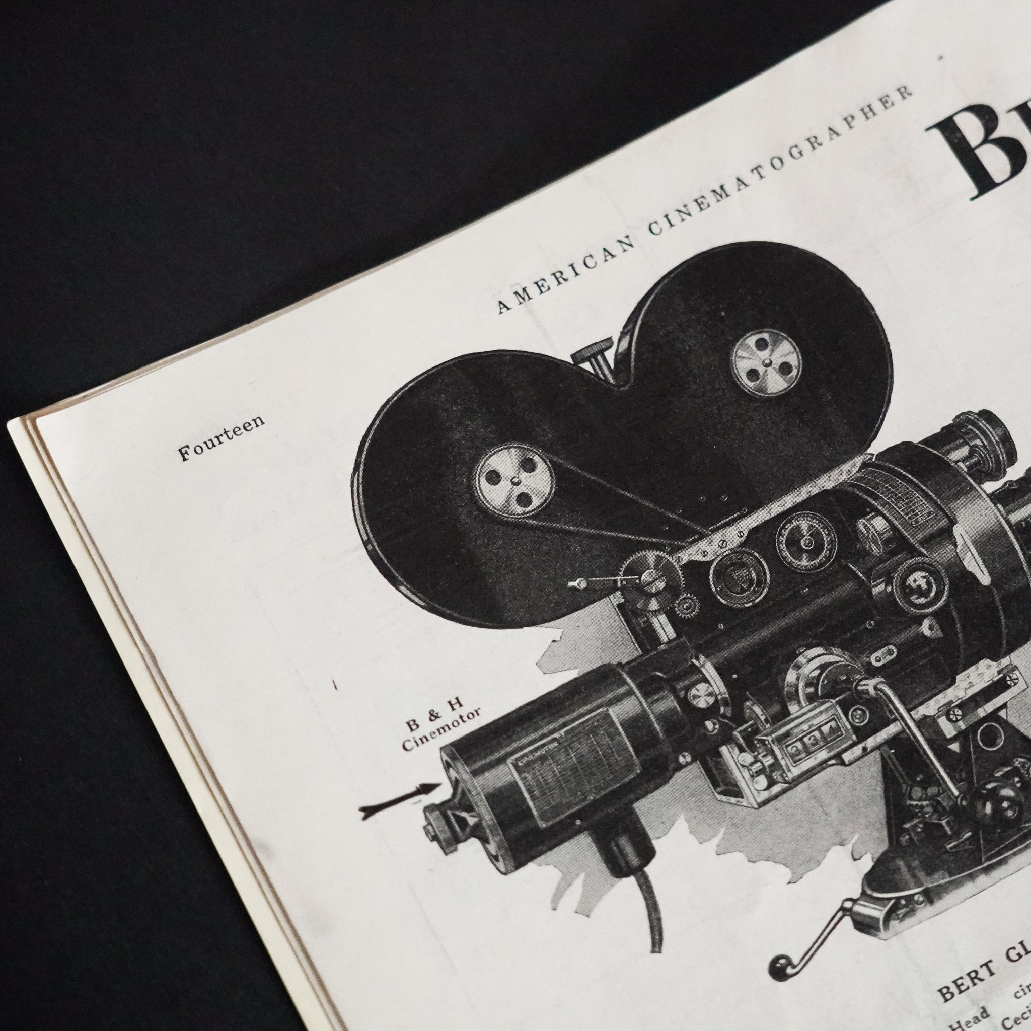 Vintage American Cinematographer Magazine (July 1927)