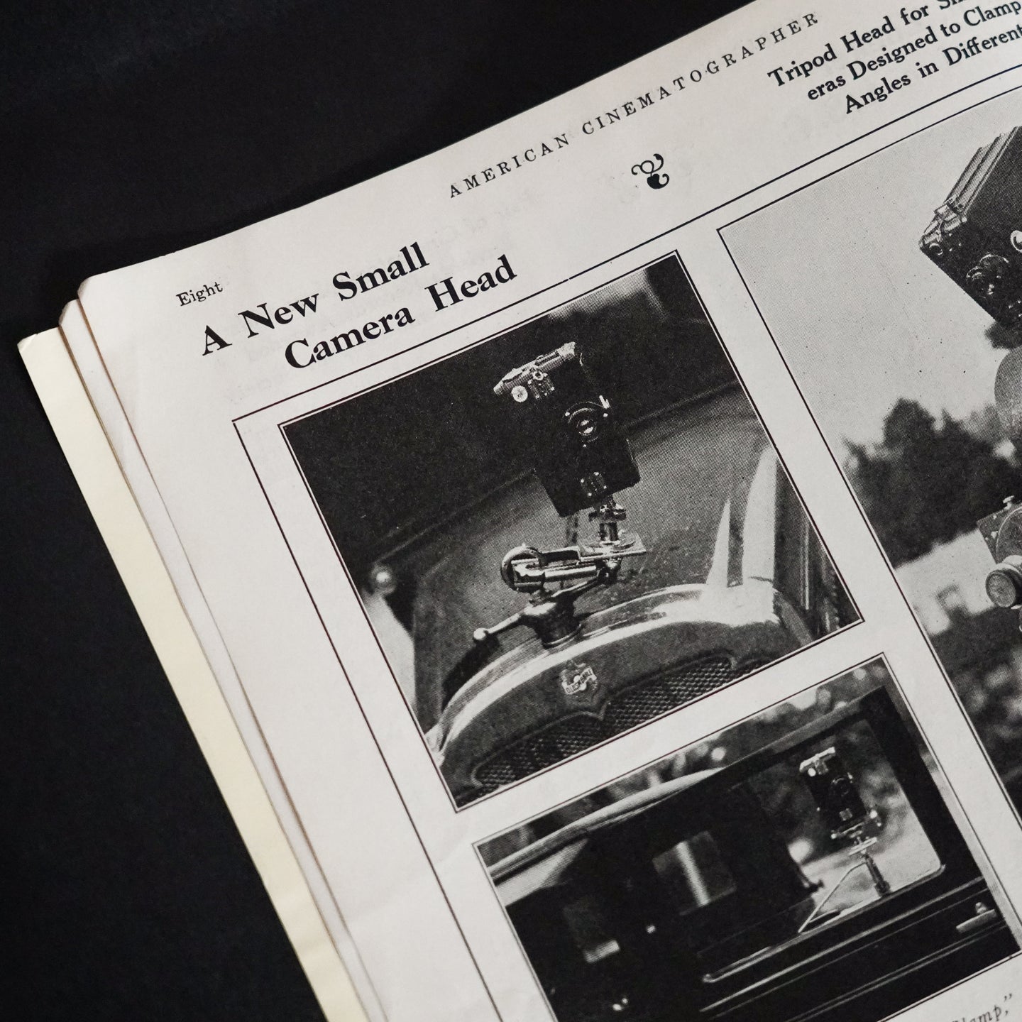 Vintage American Cinematographer Magazine (May 1927)
