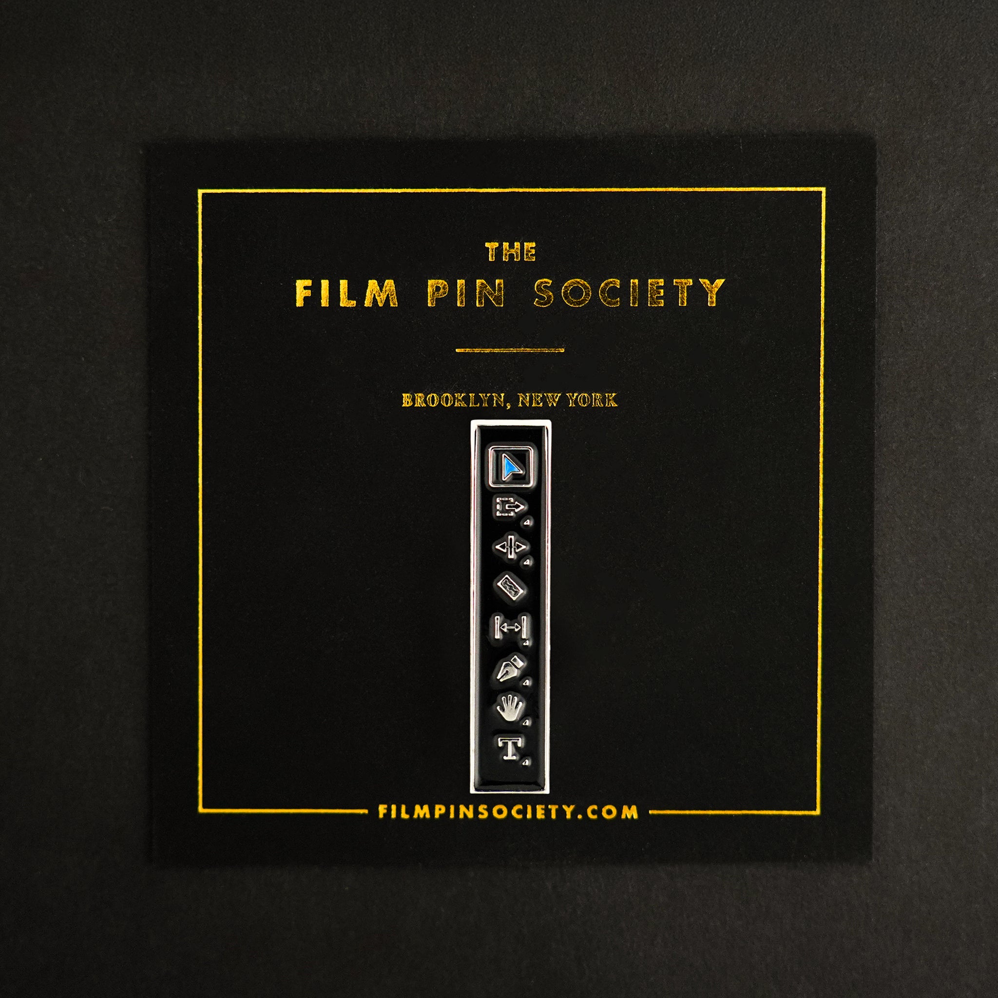 Editor's Toolbar Enamel Pin