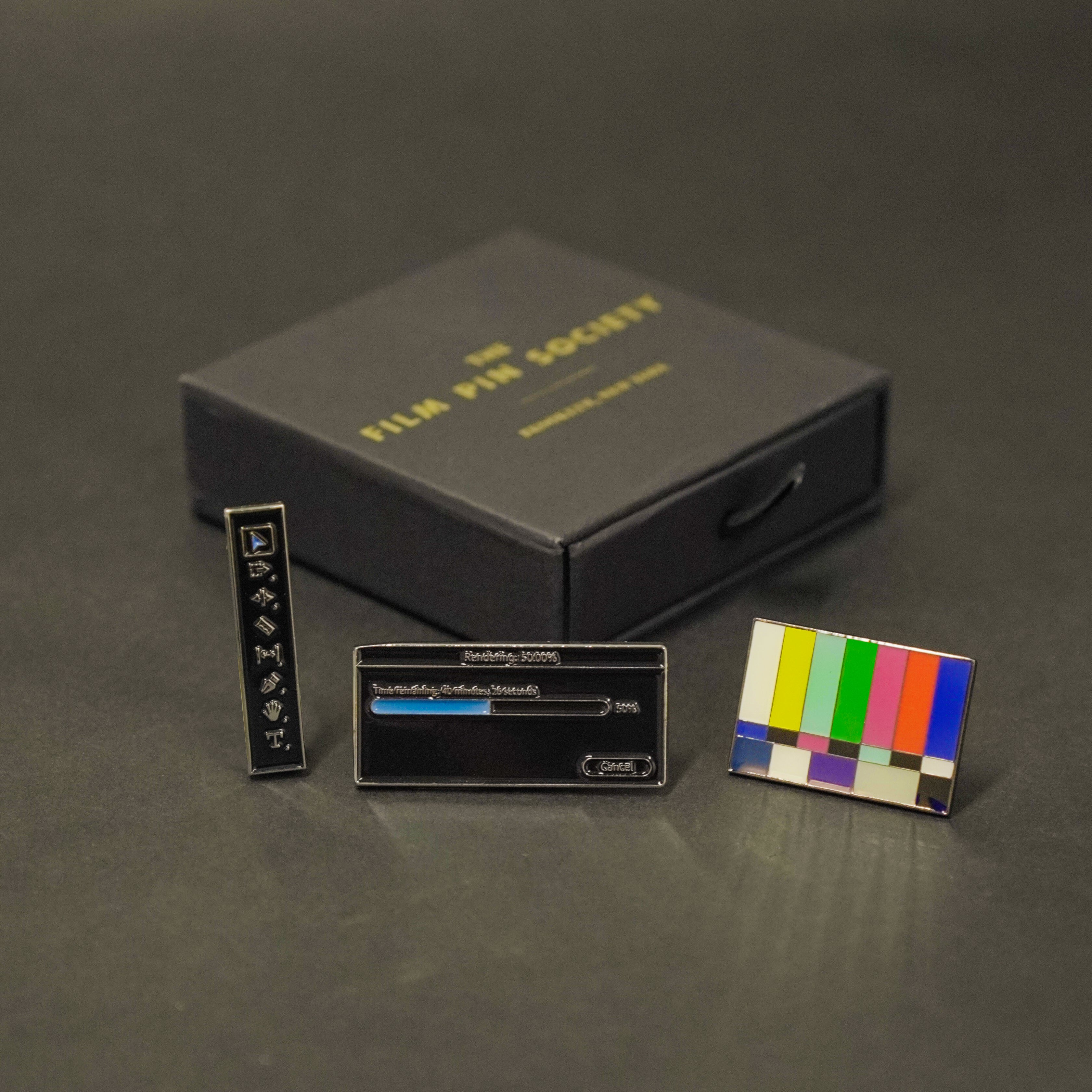 Video Editing Pin Box Set – Film Pin Society