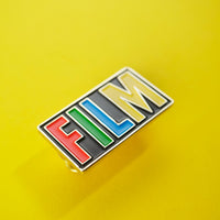Analog Film Enamel Pin