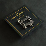 Film Cart Enamel Pin