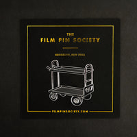 Film Cart Enamel Pin