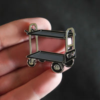 Film Cart Enamel Pin