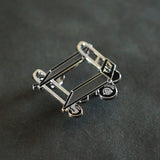 Film Cart Enamel Pin