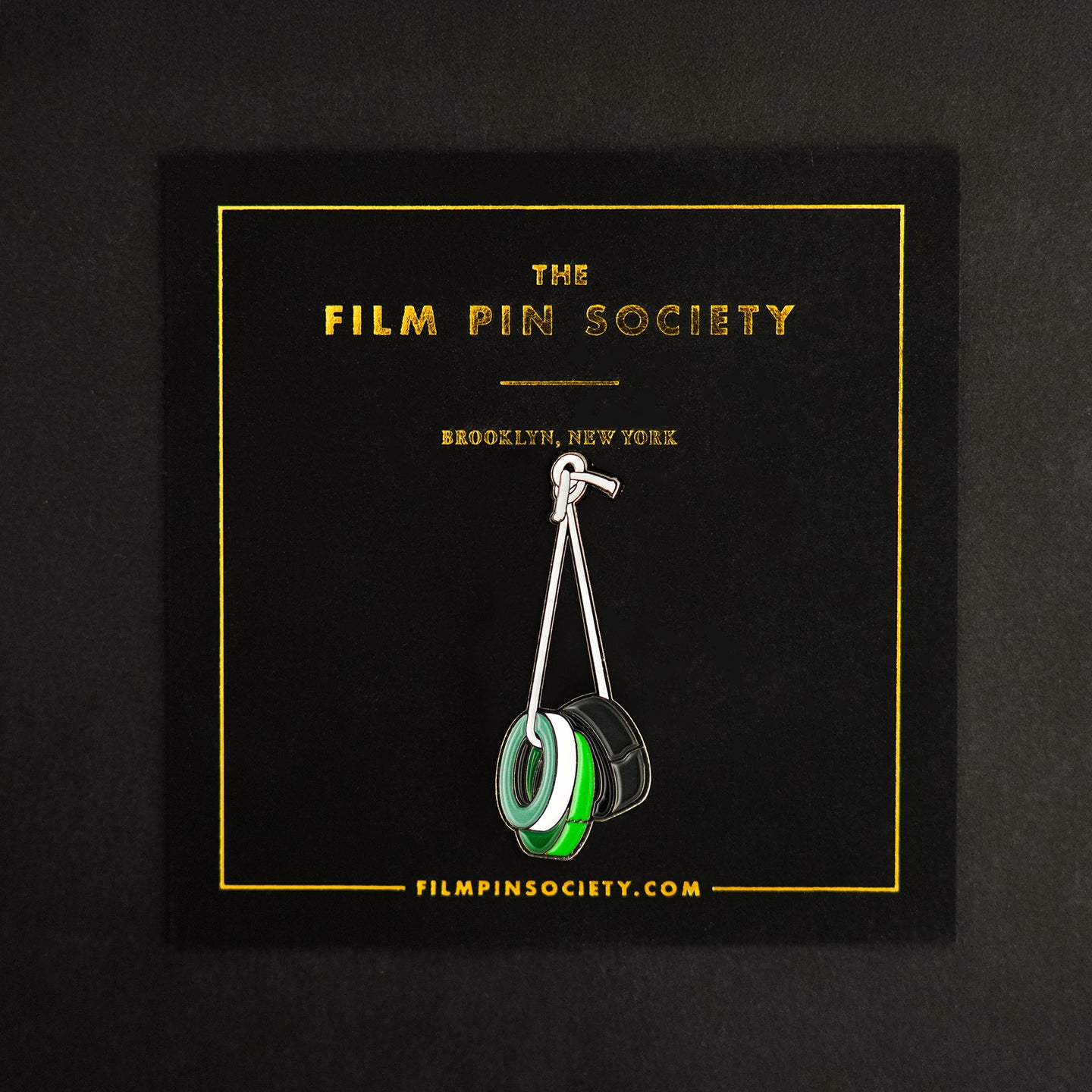Gaff Tape Roll Enamel Pin