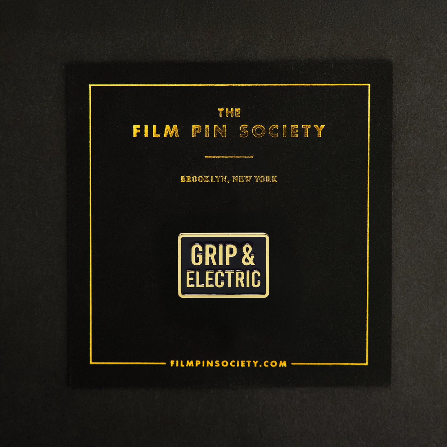 Grip & Electric Department Enamel Pin