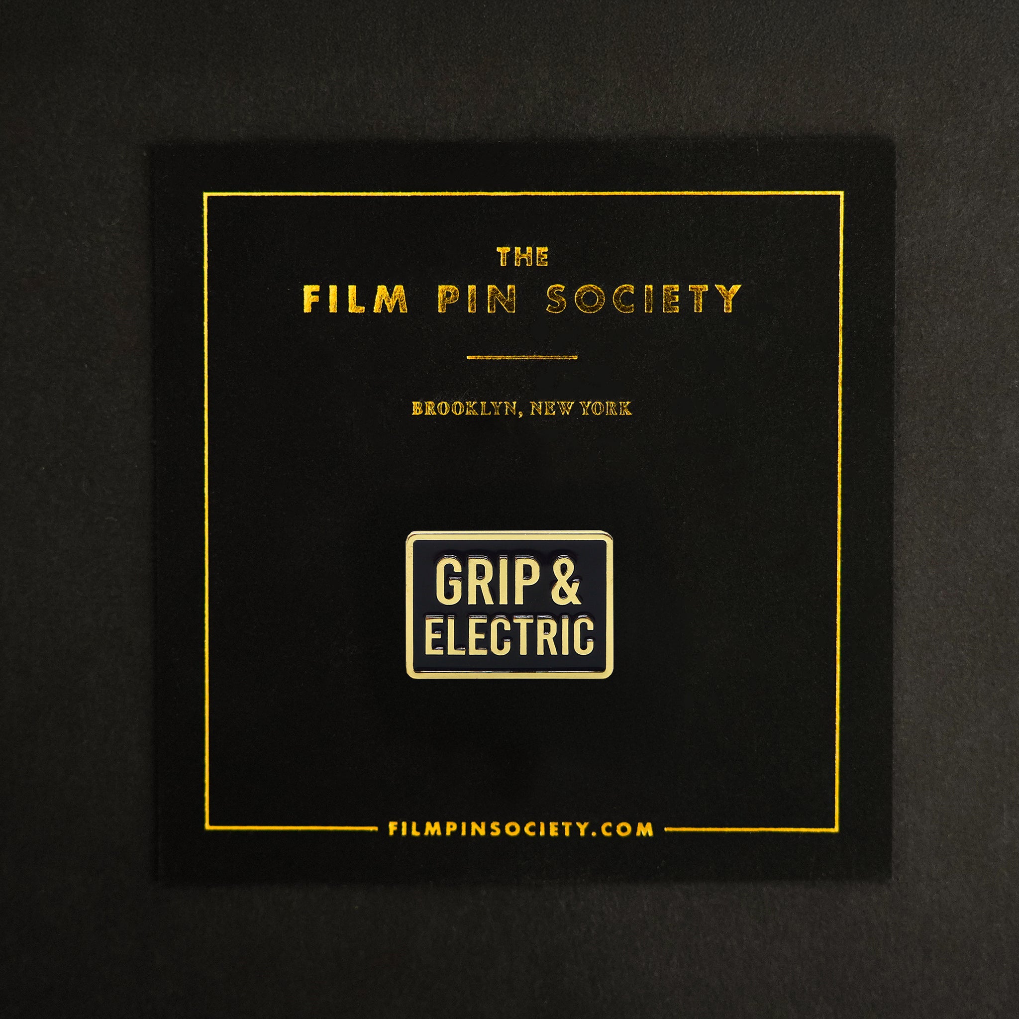 Grip & Electric Department Enamel Pin