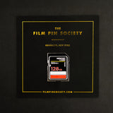 Memory Card Enamel Pin